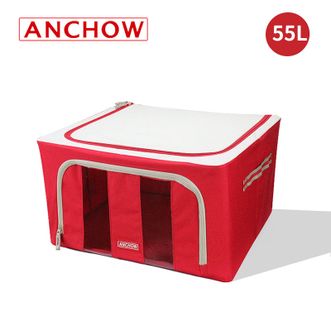安巢家居/ANCHOW视窗型55L百纳箱AJ255