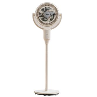 美的/Midea  空气循环扇 家用柔风轻音节能电风扇自动摇头  FGA24UJR米白色