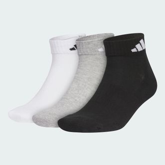 阿迪达斯/Adidas  运动袜 男袜女袜夏季新款训练袜子三双装中帮袜中筒袜JC9270