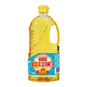 鲁花  食用油 葵花仁油1.6L健康营养-清香不腻少油烟