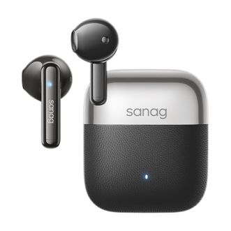 赛那/sanag  半入耳式蓝牙耳机 通话降噪游戏耳机超长续航久戴不痛 S-T20S