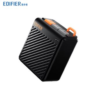 漫步者(EDIFIER) 便携式蓝牙无线音箱M0宇宙黑 户外低音炮迷你小音响 蓝牙5.3长效续航