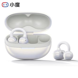 小度/Xiao Du  G108耳夹式蓝牙耳机无线挂耳开放式骨传导概念不入耳运动AI智能通话降噪