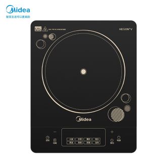 美的/Midea  电磁炉一体大面板防刮耐磨2200w猛火十足8档可调