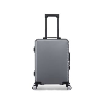 美旅/American Tourister  20英寸金属框架PC行李箱 时尚简约密码箱NF5*18001 灰色