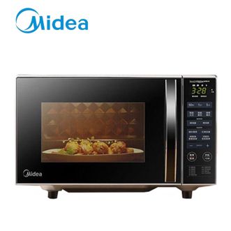 美的/Midea  PC20W3 变频智能微波炉烤箱小型光波炉加热解冻微烤一体机 800W变频火力