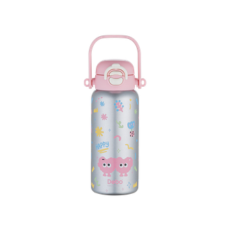 Debo  蒂芙尼保温杯316不锈钢水杯保温杯 银色650ml   DEP-969