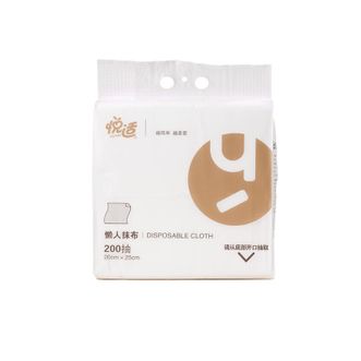 悦适  下抽式懒人抹布200抽*1提