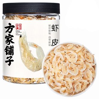 方家铺子  六星虾皮不咸可打粉70g/瓶