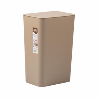 茶花（CHAHUA）柯琳弹盖式垃圾桶家用卧室客厅厨房卫生间实用垃圾桶204001