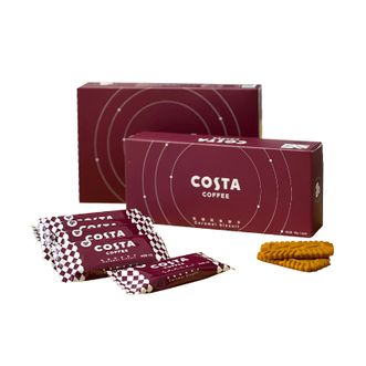 COSTA  咖世家经典焦糖风味饼干12片装*2盒下午茶独立小包装