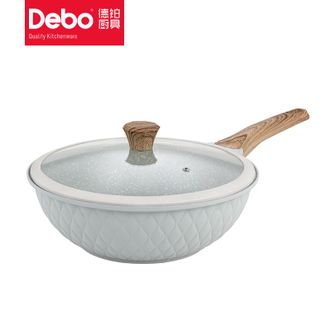 德铂（Debo）  富勒姆炒锅家用少油烟炒菜锅30cm