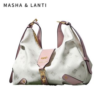 马莎兰缇/MashaLanti  新款多功能女包 大容量斜挎托特单肩包送女友首选 M220507B30371H