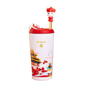 NONOO  故宫宫廷文化保温杯男女大容量中国风咖啡杯520ml GNS520K1/CX