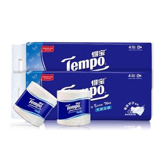 得宝（Tempo）天然无香卷纸 160g*20卷