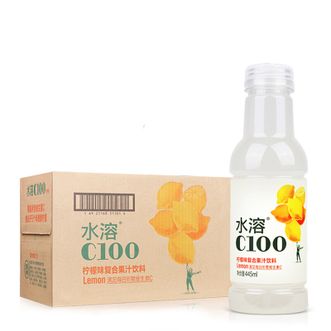 农夫山泉  水溶C100柠檬味445ML*15瓶