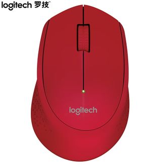 罗技（Logitech）M280无线鼠标、家用商务USB办公鼠标、人体工学无线USB接口