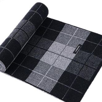 FitonTon  围巾男冬百搭针织男士拼色围巾冬季加厚送礼保暖围脖男FTW0080