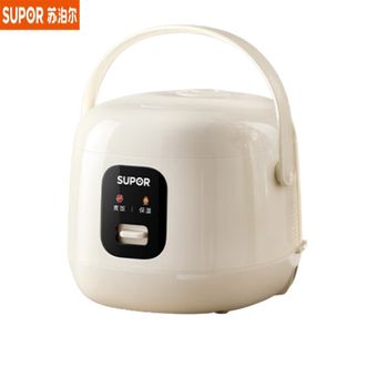 苏泊尔（SUPOR）  小电饭煲F16R71 陶瓷不粘锅内胆快煮饭煮小米粥蒸饭宿舍智能多功能小型迷你微压电饭锅1-2人用1.6升