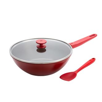 双立人（ZWILLING）  28cm炒锅不粘锅炒菜锅硅胶铲烹饪锅具电磁炉通用NOW炒锅