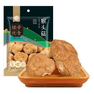 绿帝  猴头菇80g山珍干货菌菇炖汤煲汤火锅食材特色菌子