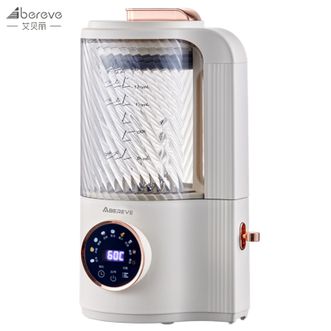 艾贝丽  1.5L轻音破壁机隔音降噪冷热两用料理机 触控豆浆机绞肉机榨汁机家用厨房电器多功能果汁机辅食机搅拌机ABL-PB218白色