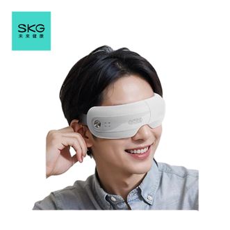  SKG  眼部按摩器  仿生气囊便携护眼器 E3系列2代尊享款 白色