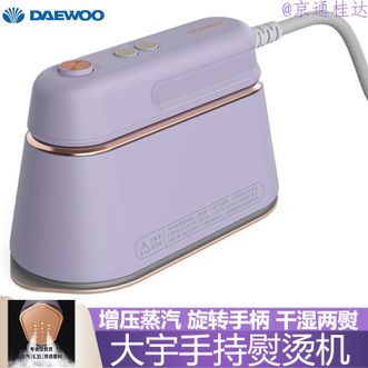 大宇  折叠蒸汽电熨斗家用蒸汽熨烫机持挂烫机熨衣机旅游出差便携式小型除菌除螨熨斗