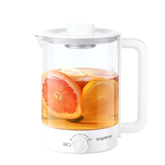 龙的/Longde  养生壶1.5L 多功能煎药壶玻璃电热烧水壶蒸煮煮花茶器 LD-YS159A