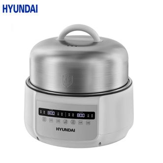 HYUNDAI  韩国电蒸锅RC-S16D1【标配不带蒸笼】家用20升大容量电蒸笼鸳鸯锅多功能蒸煮一体锅电火锅电煮锅