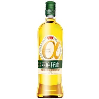 鲁花  压榨特香亚麻籽油750ml/瓶 香浓味美 欧洲双认证