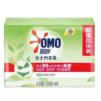 奥妙  茶树内衣皂4x100g内衣清洁草本除菌