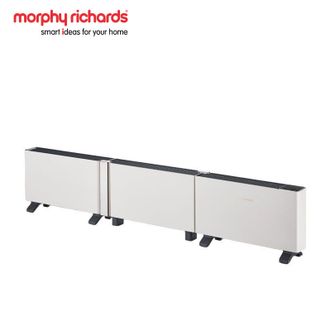 摩飞 /Morphy Richards  折叠踢脚线取暖器 MR2028 【智能互联/可折叠易收纳】 石墨烯电暖器家用大面积超薄轻静柔音智能变频三折易收纳加热暖风机电暖气