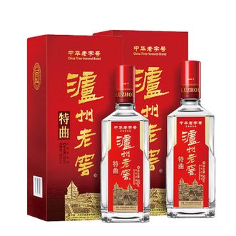 泸州老窖  特曲老字号52度500ml*2瓶装 浓香型白酒（浓香正宗 中国味道）自饮 婚宴酒