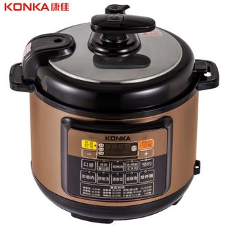 康佳/Konka  电压力锅家用5L大容量多功能电高压锅24小时预约电压力煲煮饭煲汤一锅多能高压炖煮