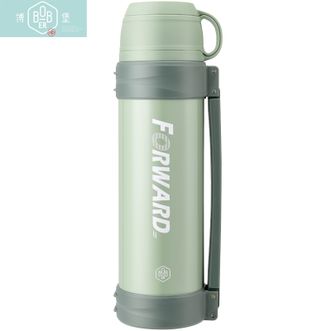 博堡/BOBER  悦畅旅行保温壶1.5L 不锈钢保温壶旅行户外便携保温瓶保温壶可提可背