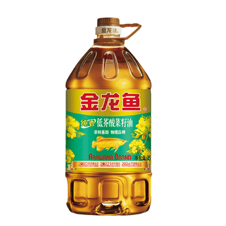 金龙鱼  纯香低芥酸菜籽油 非转基因 物理压榨5L