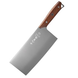 十八子作  家用厨用大菜刀 宽大加重刀身切片刀