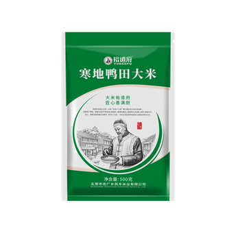 裕道府  寒地鸭田东北大米500g