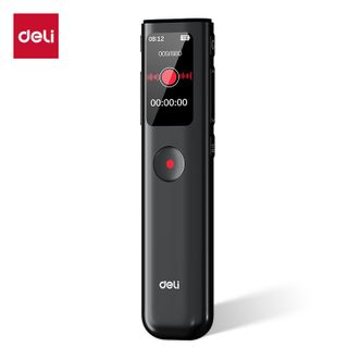 得力/Deli  MP502 智能录音笔 16G 智能降噪 10米远距离收音