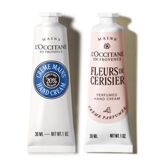 欧舒丹（L'OCCITANE）  手霜套装 乳木果护手霜甜蜜樱花手霜 30ml*2