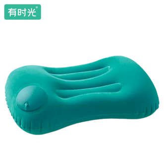 有时光  充气腰靠旅行用品便携神器火车飞机久坐神器植绒腰靠