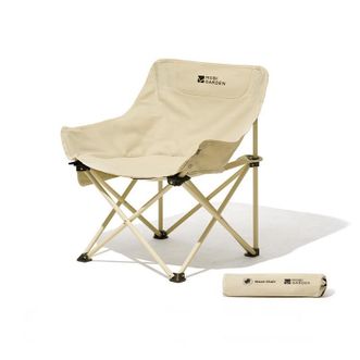 牧高笛（MOBIGARDEN）  折叠椅露营便携月亮椅钓鱼靠背椅凳子沙滩躺椅