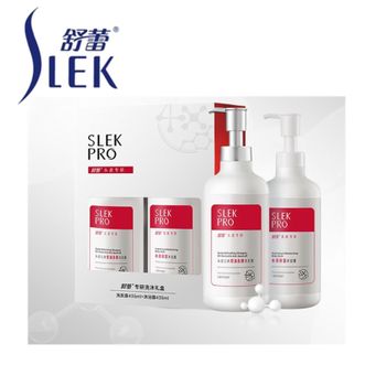 舒蕾/Slek  【435ml+435ml】 三生有幸洗护沐套装控油去屑洗发露沐浴护发套装员工福利TY-8 洗沐礼盒