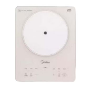 美的/Midea  电磁炉大功率家用 防水面板2200W大功率 炒菜火锅不粘炒锅一体小型电磁灶E22B23