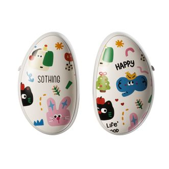 向物/SOTHING  双温暖暖手宝27磁吸暖手宝手握式 迷你小巧随身携带暖手神器usb充电款 磁吸恒温【动物派对】 DSHJ-S-2527