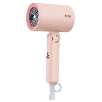 索爱  电吹风 家用吹风机大功率1600W 千万负离子恒温蓝光护发大风力速干低燥可便携出差家用吹风筒