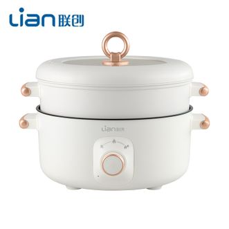 联创/Lian  多用锅电火锅电热锅煎烤锅电煮锅DF-BL8016M