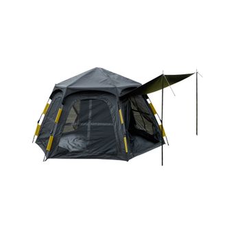 错山olymmons  黑胶六角自开帐篷二黑胶防晒遮光防雨防风帐篷  T-05（大号）