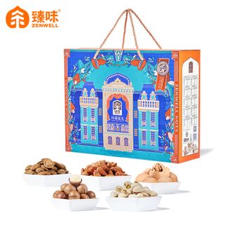 臻味  零食坚果礼盒 环球优礼1600g